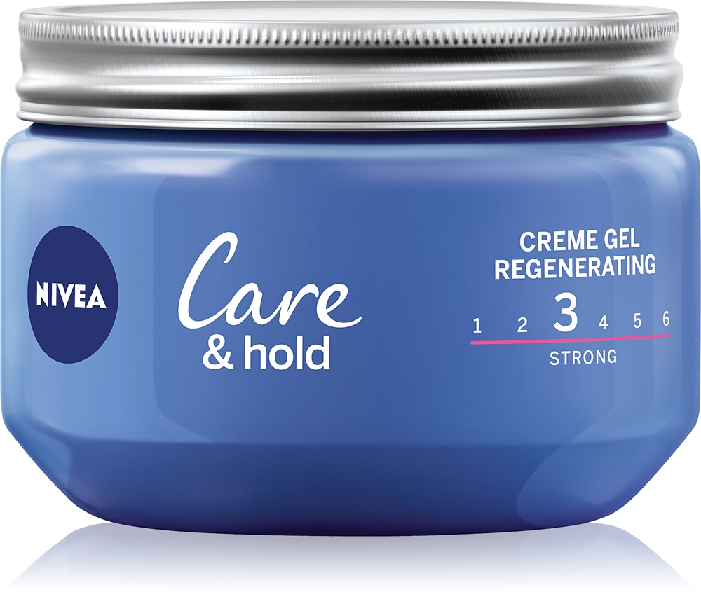 Гель для укладки волос Care & Hold Nivea, 150 мл
Гель для укладки волос Care & Hold Nivea, 150 мл