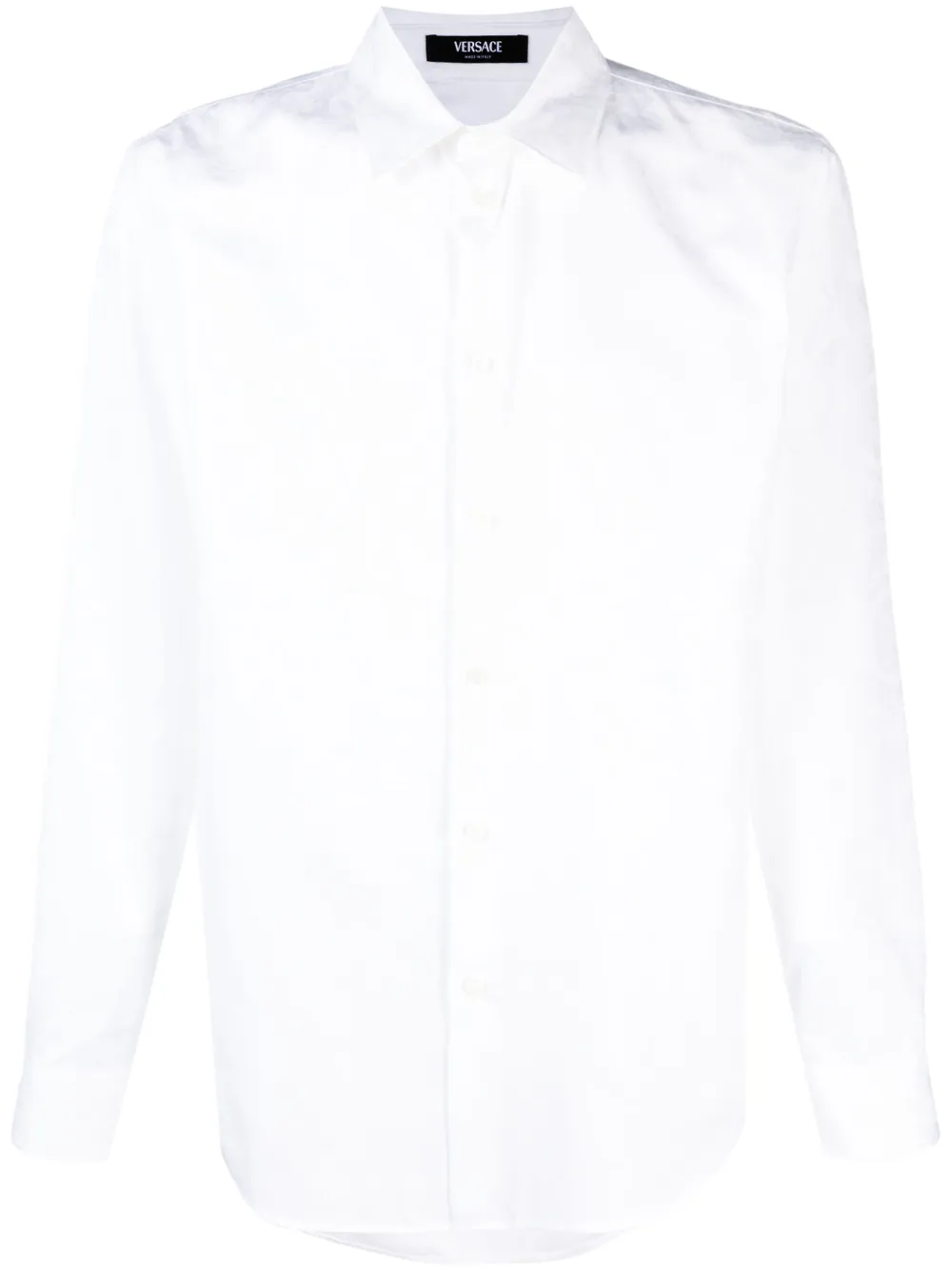Жаккардовая рубашка с узором Barocco VERSACE, белый
Жаккардовая рубашка с узором Barocco VERSACE, белый