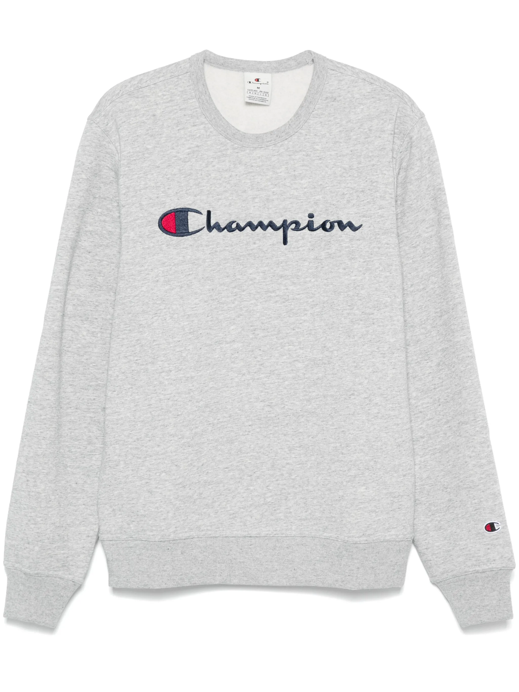 Толстовка с вышитым логотипом Champion, серый
Толстовка с вышитым логотипом Champion, серый