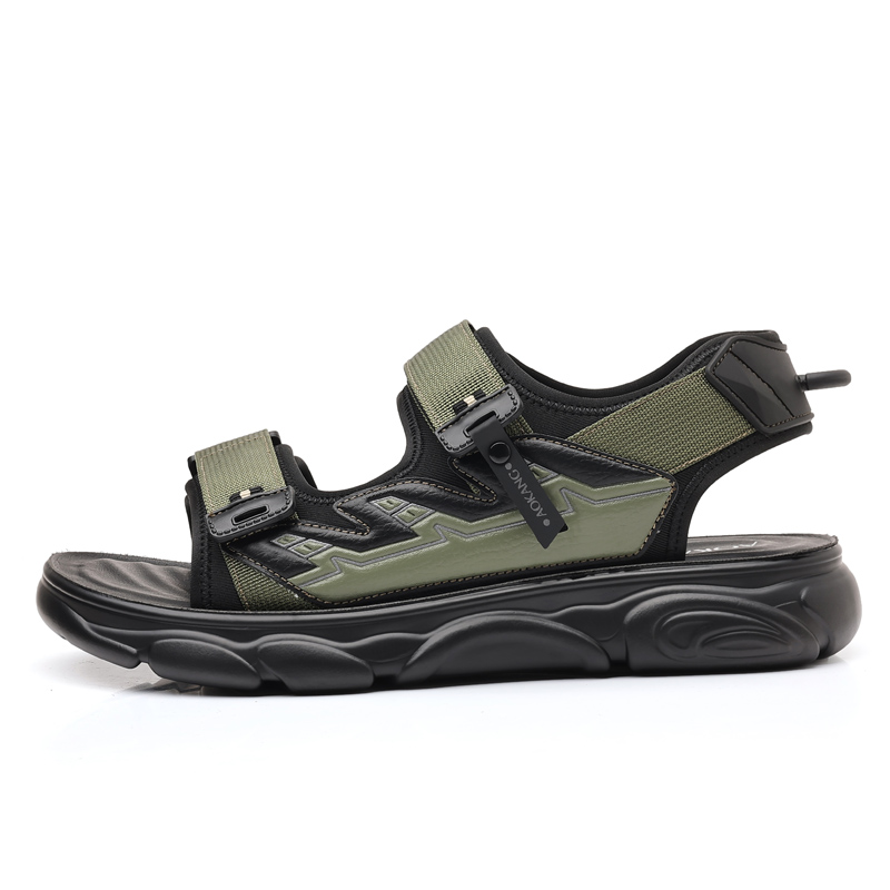 AOKANG Армейские зеленые пляжные сандалии на платформе для мужчин, цвет Army Green
AOKANG Армейские зеленые пляжные сандалии на платформе для мужчин, цвет Army Green
