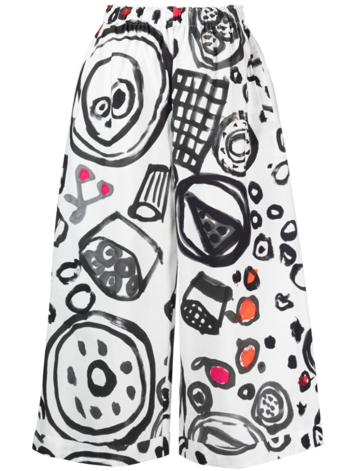 Daniela Gregis широкие брюки с принтом, белый
Daniela Gregis широкие брюки с принтом, белый