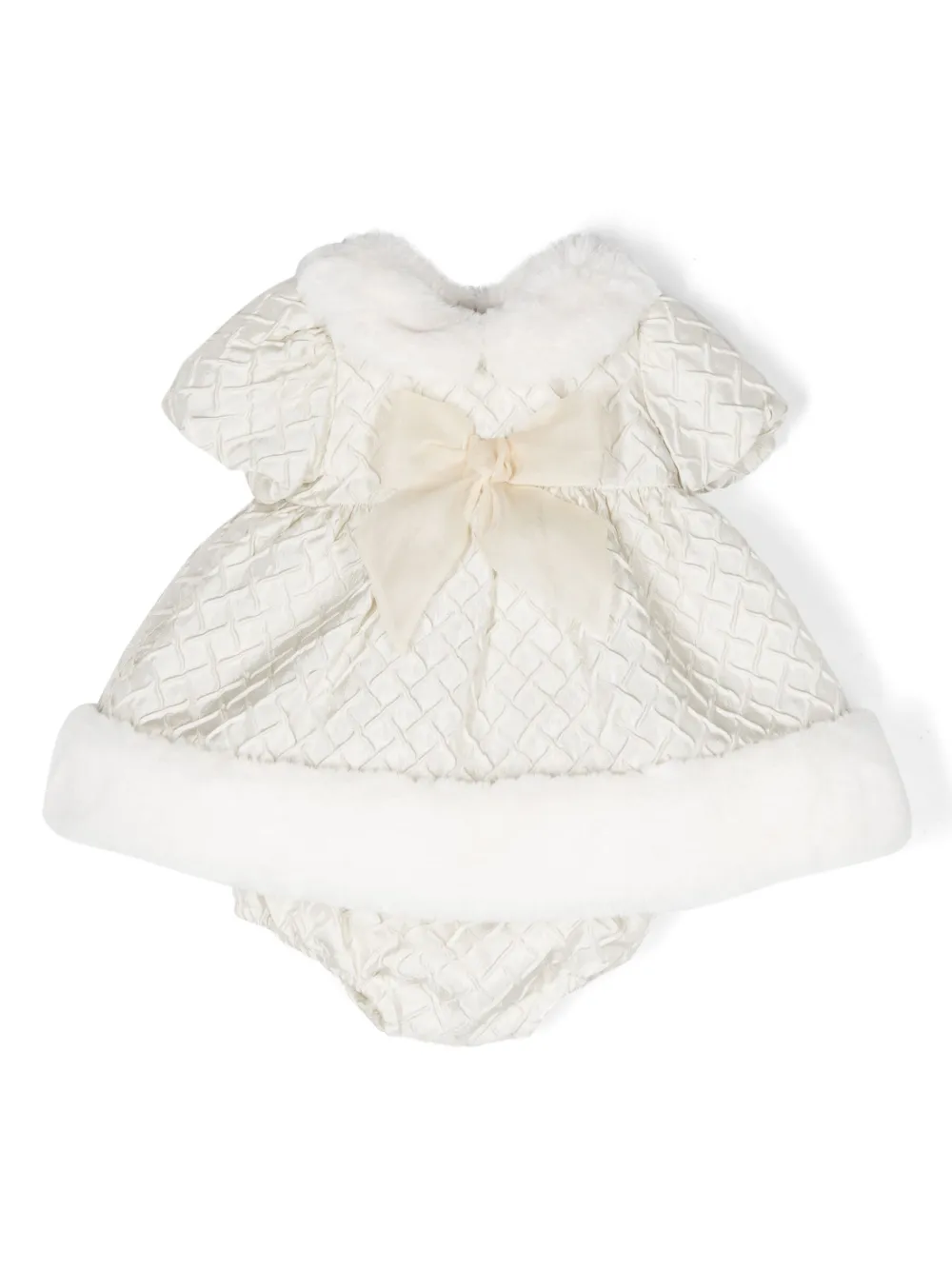 Стеганое платье La Stupenderia, кремовый
Стеганое платье La Stupenderia, кремовый