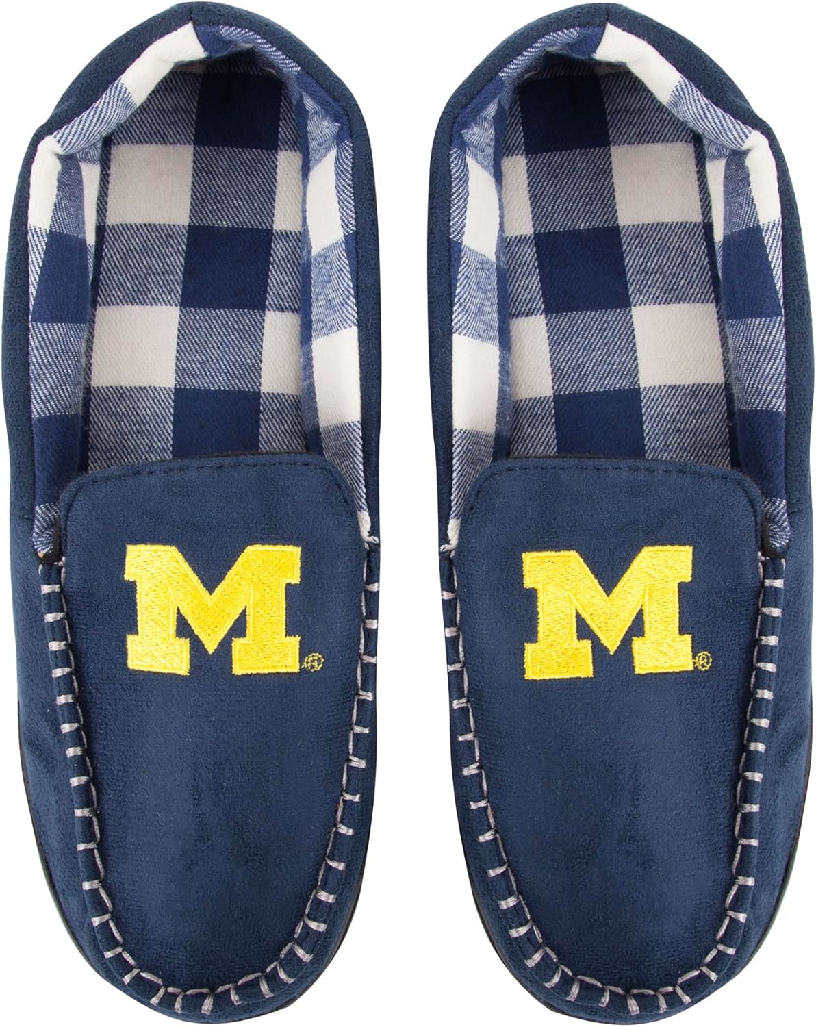 Мужские фланелевые тапочки-мокасины FOCO NCAA, Michigan Wolverines
Мужские фланелевые тапочки-мокасины FOCO NCAA, Michigan Wolverines