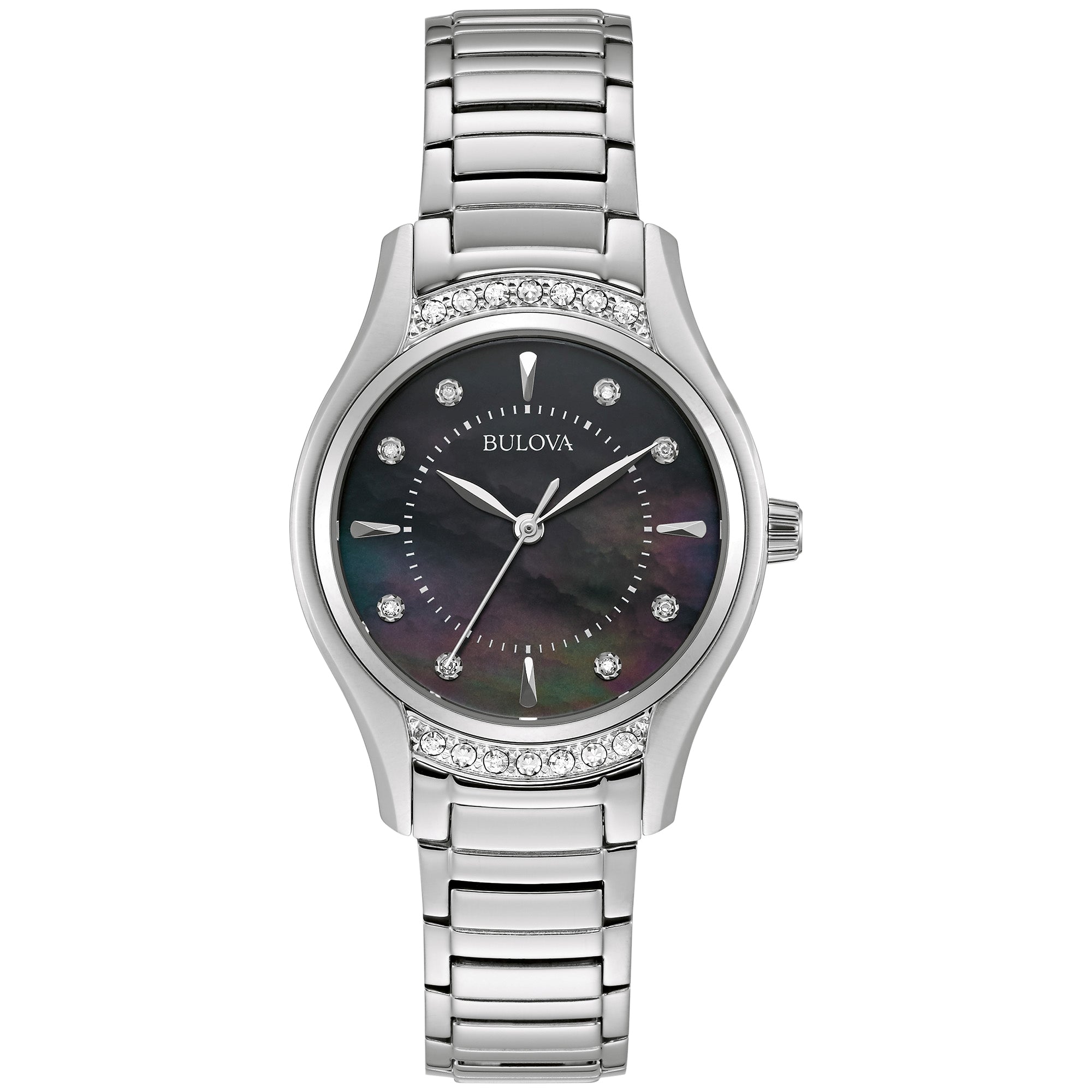 Женские классические кварцевые часы Bulova 31 мм, серебряный
Женские классические кварцевые часы Bulova 31 мм, серебряный