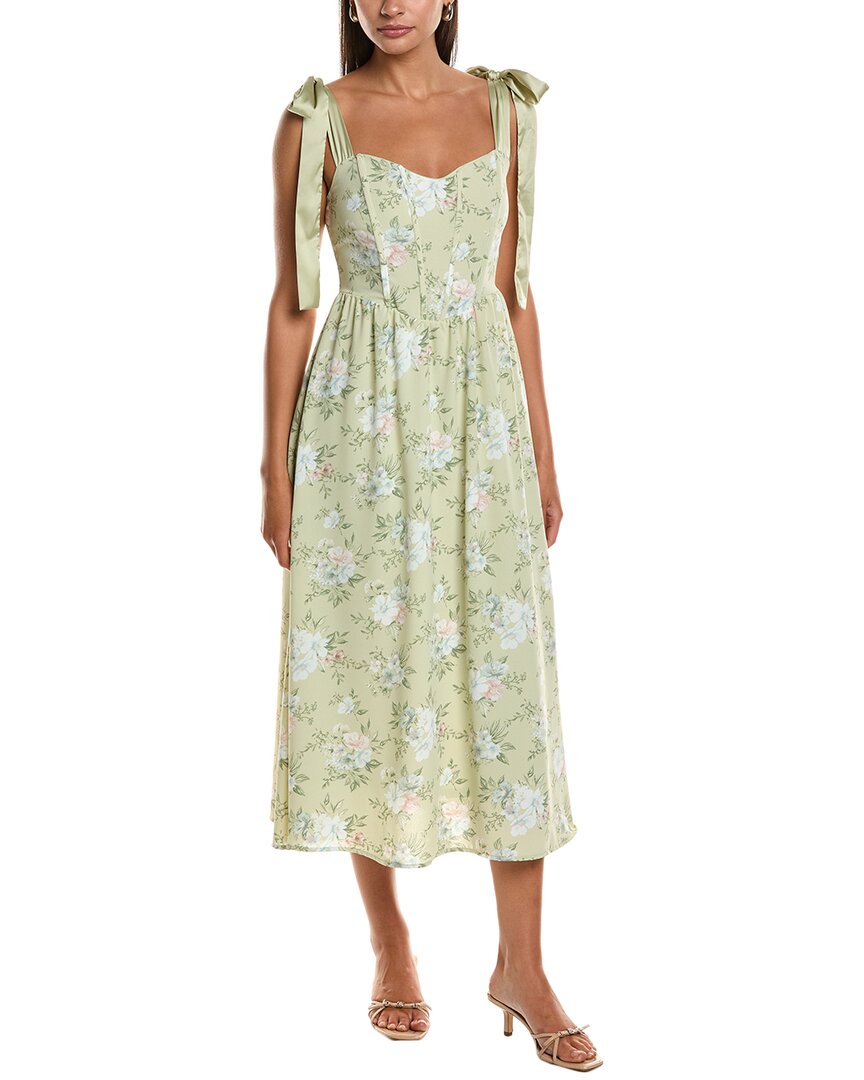 LUXE ALWAYS Миди-платье, зеленый
LUXE ALWAYS Миди-платье, зеленый