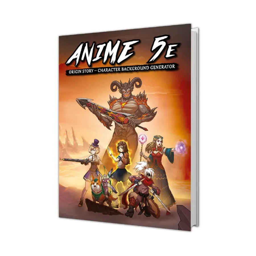 Anime 5E Origin Story - Character Background Generator, Anime 5e (Dyskami Publishing), твердый переплет
Anime 5E Origin Story - Character Background Generator, Anime 5e (Dyskami Publishing), твердый переплет
