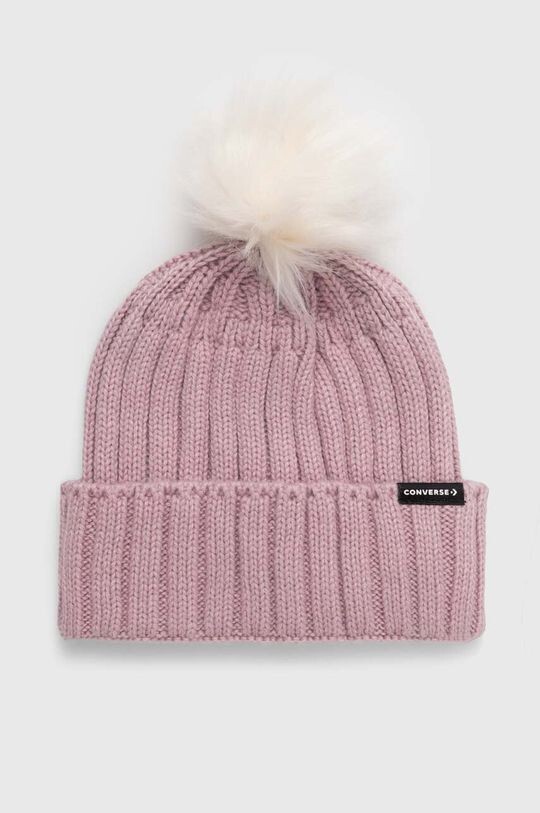 Шапка из смесовой шерсти Converse, фиолетовый
Шапка из смесовой шерсти Converse, фиолетовый