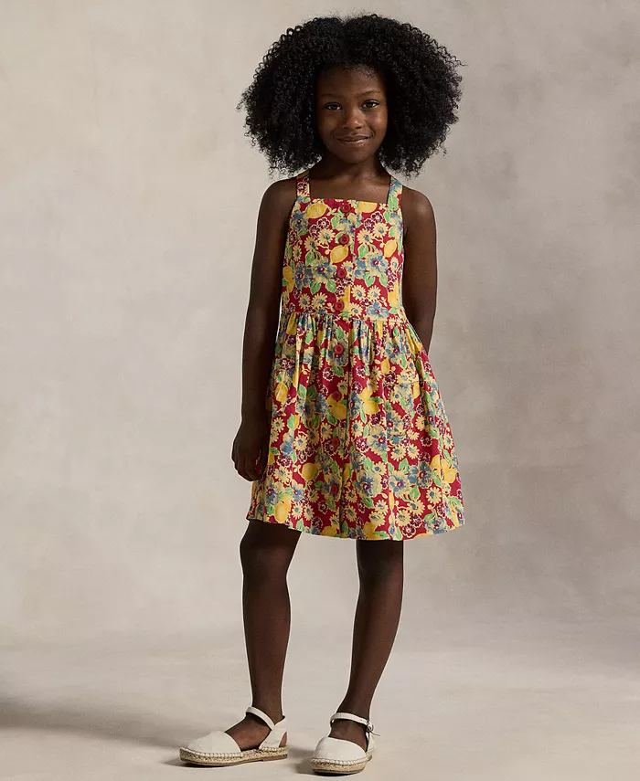 Платье для девочек и малышек Lemon-Floral Slub с цветочным принтом и фактурной тканью Polo Ralph Lauren, красный
Платье для девочек и малышек Lemon-Floral Slub с цветочным принтом и фактурной тканью Polo Ralph Lauren, красный