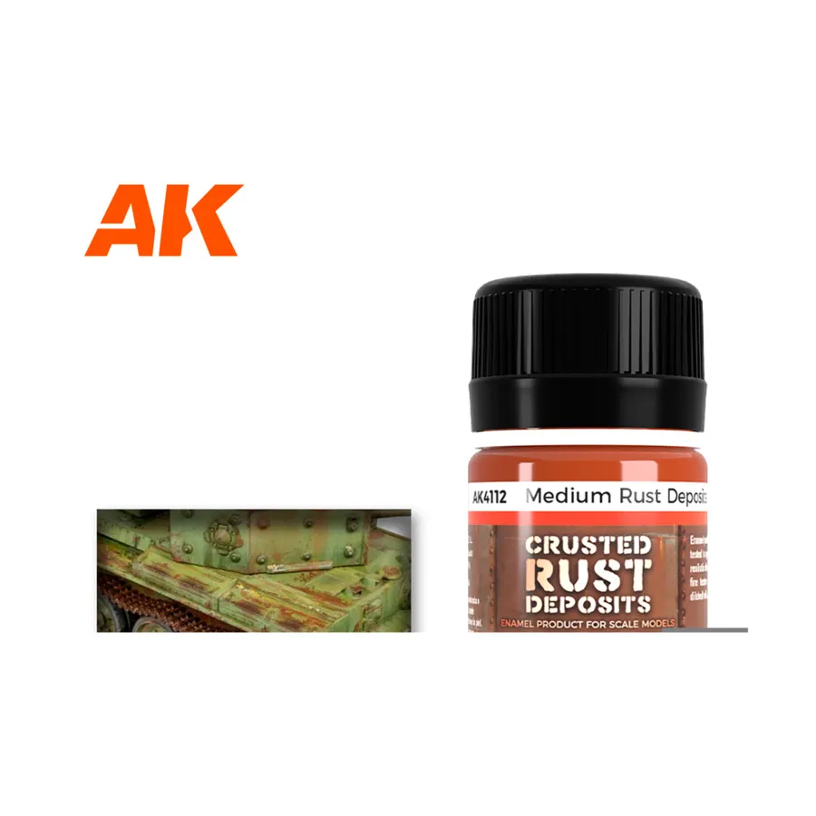 Средние отложения ржавчины, Weathering (AK-Interactive)
Средние отложения ржавчины, Weathering (AK-Interactive)
