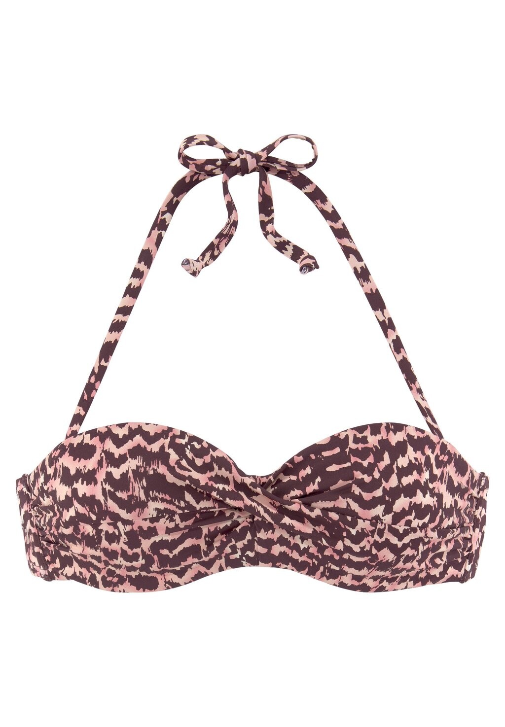 Верх бикини LASCANA, бордовый 
Верх бикини LASCANA, бордовый