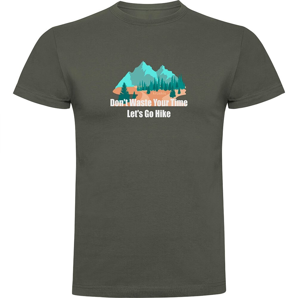 Футболка с коротким рукавом Kruskis Dont Waste Your Time, зеленый
Футболка с коротким рукавом Kruskis Dont Waste Your Time, зеленый