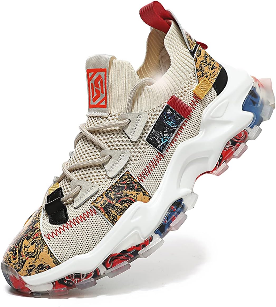 Мужские спортивные кроссовки GSIGUL, дышащие, противоскользящие, для бега, тренажерного зала, тенниса, ходьбы и джоггинга, бежевый
Мужские спортивные кроссовки GSIGUL, дышащие, противоскользящие, для бега, тренажерного зала, тенниса, ходьбы и джоггинга, бежевый