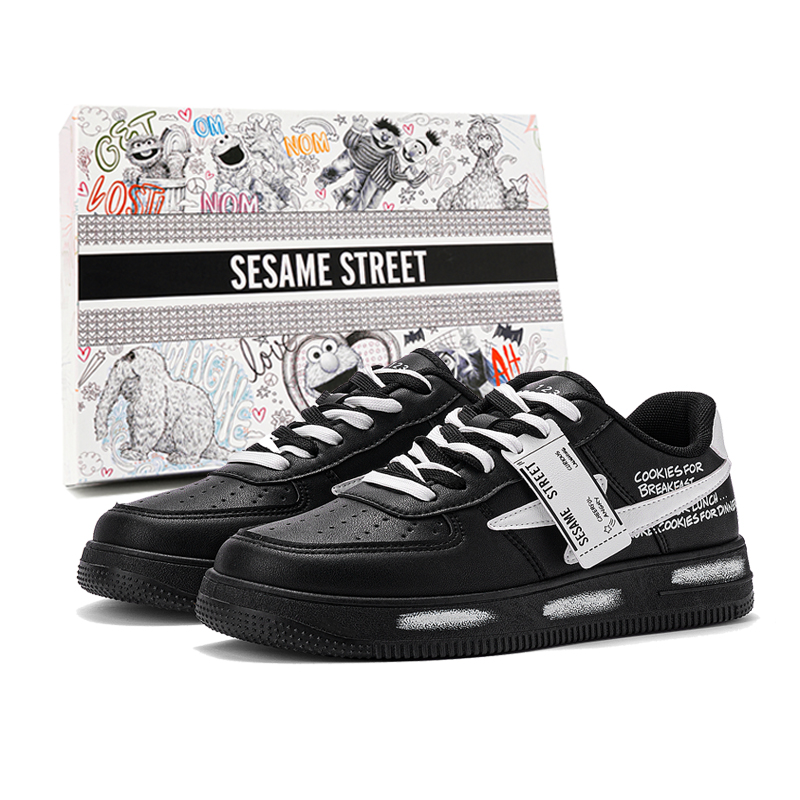 SESAME STREET Теплые нескользящие амортизирующие износостойкие низкие скейтерские кроссовки унисекс - универсальный черный, цвет Versatile Black
SESAME STREET Теплые нескользящие амортизирующие износостойкие низкие скейтерские кроссовки унисекс - универсальный черный, цвет Versatile Black