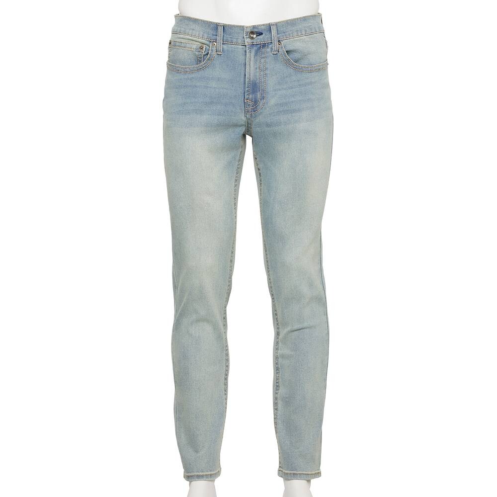 Мужские джинсы узкого кроя с лазерной вышивкой Lazer, цвет Light Wash
Мужские джинсы узкого кроя с лазерной вышивкой Lazer, цвет Light Wash