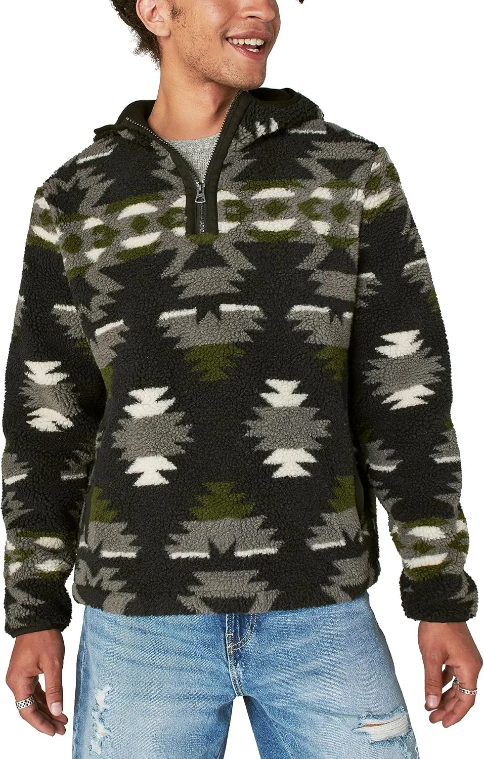 Толстовка Lucky Brand с камуфляжным принтом
Толстовка Lucky Brand с камуфляжным принтом