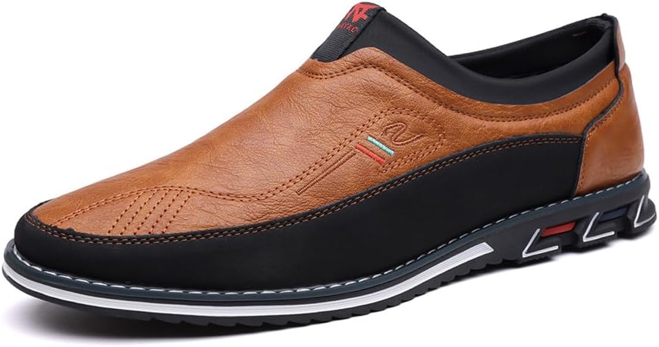 Мужские стильные премиальные повседневные оксфорды WELRUNG с низким верхом из искусственной кожи для ходьбы и вождения, коричневый
Мужские стильные премиальные повседневные оксфорды WELRUNG с низким верхом из искусственной кожи для ходьбы и вождения, коричневый