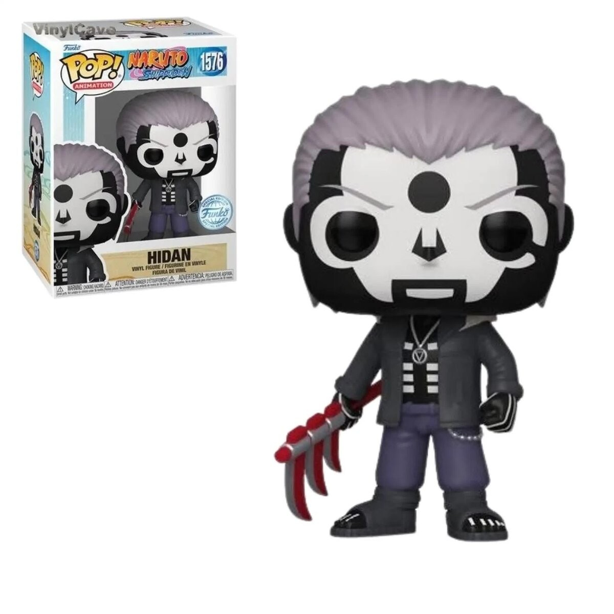 Funko POP! Наруто Шиппуден - Хидан (В куртке) #1576 (Эксклюзив)
Funko POP! Наруто Шиппуден - Хидан (В куртке) #1576 (Эксклюзив)