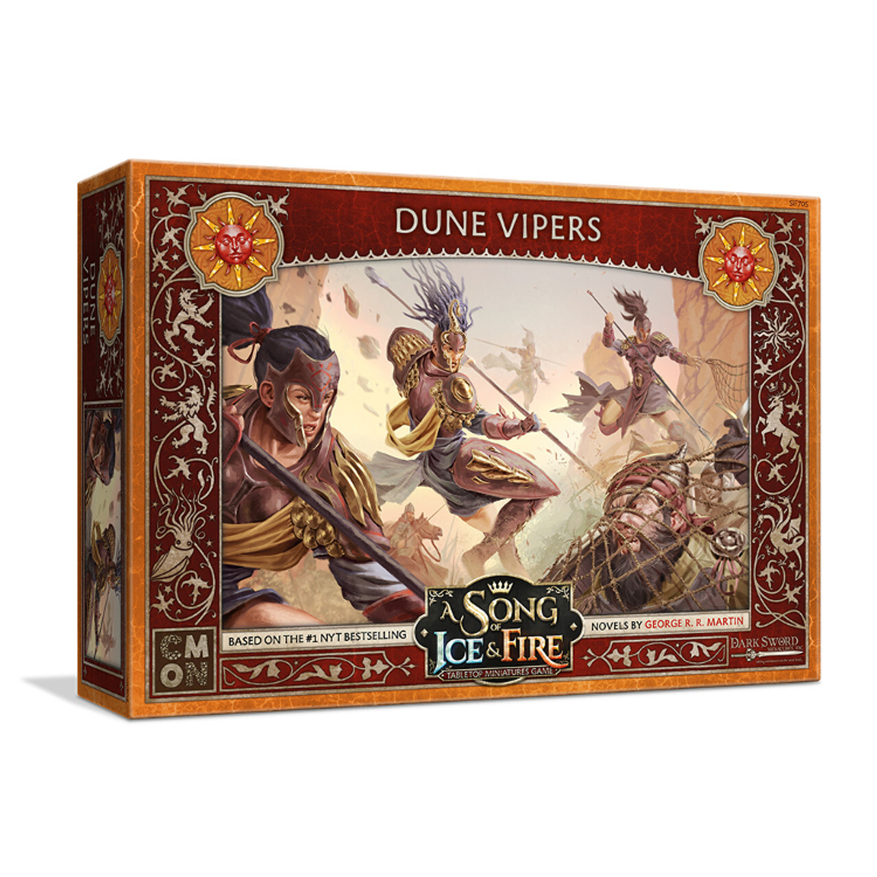 Миниатюра A Song of Ice & Fire Miniatures Game: House Martell - Dune Vipers
Миниатюра A Song of Ice & Fire Miniatures Game: House Martell - Dune Vipers