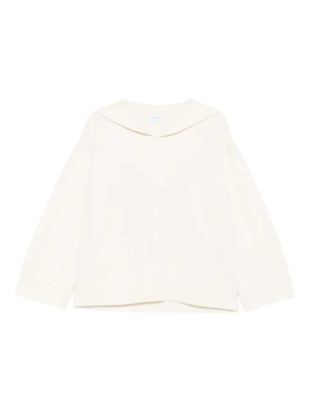 Кашемировый свитер с матросским воротником Malo, нейтральный
Кашемировый свитер с матросским воротником Malo, нейтральный