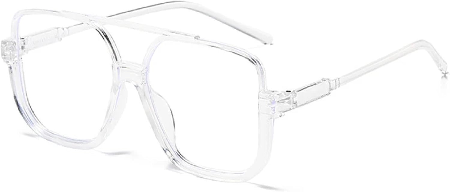 Винтажные солнцезащитные очки с двойной перемычкой и крупной оправой для женщин и мужчин, модные очки для активного отдыха, спорта и вождения, защита от УФ-излучения UV400 TKKTLLT, Clear Clear
Винтажные солнцезащитные очки с двойной перемычкой и крупной оправой для женщин и мужчин, модные очки для активного отдыха, спорта и вождения, защита от УФ-излучения UV400 TKKTLLT, Clear Clear