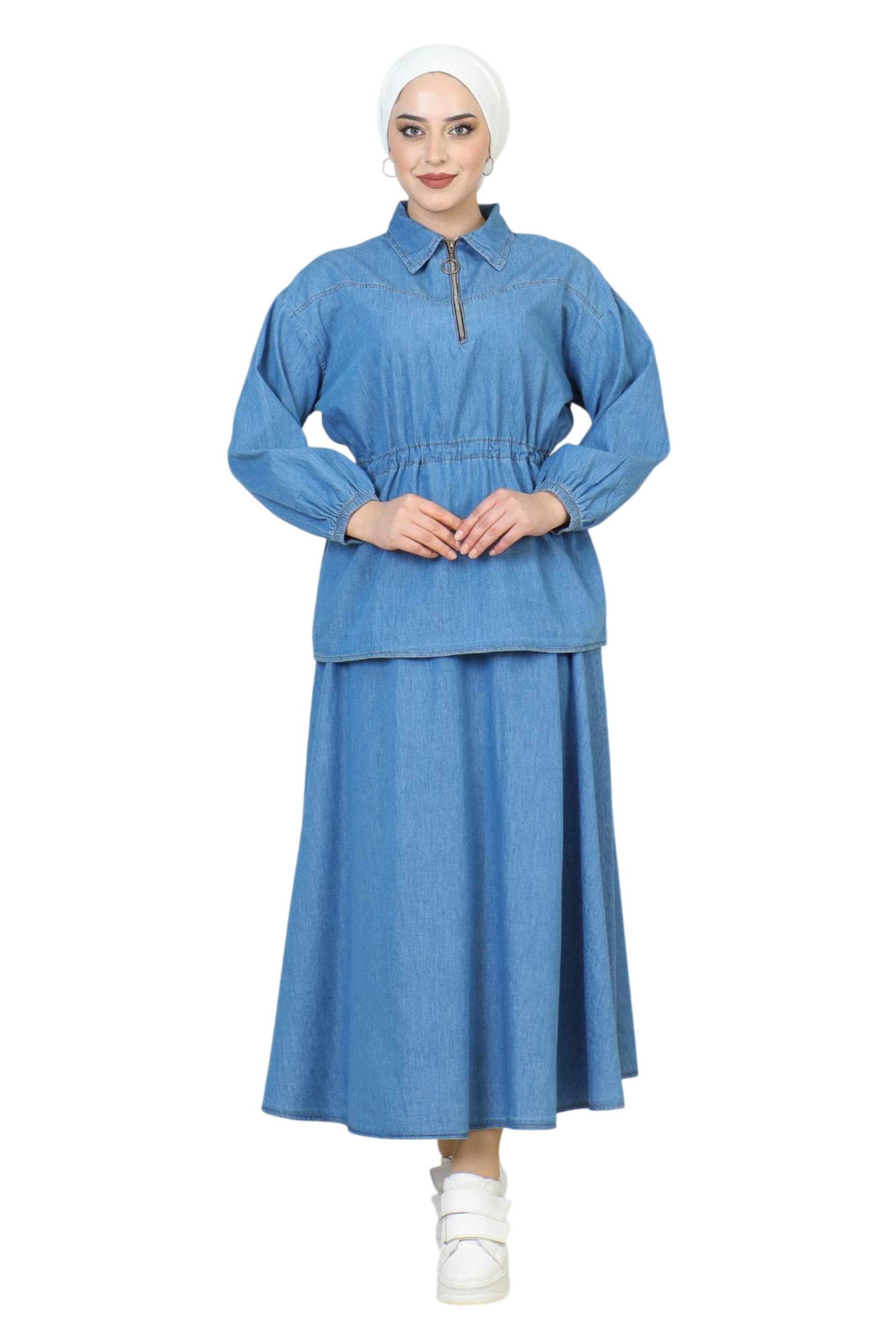 MODAMIHRAM Workwear в синем дениме
MODAMIHRAM Workwear в синем дениме