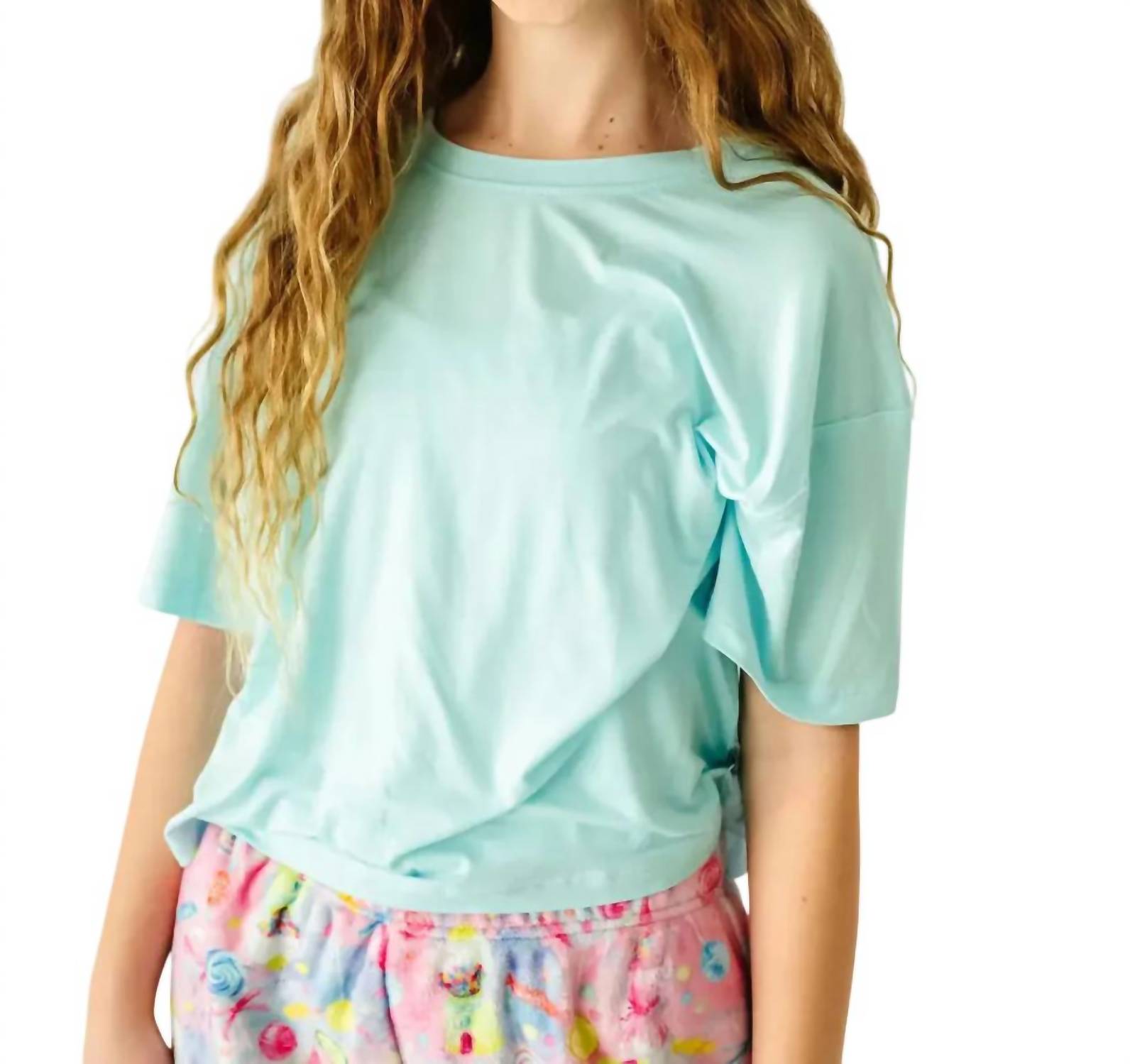 Боксовая футболка для девушек плюс сайз в бирюзовом Macaron + Me
Боксовая футболка для девушек плюс сайз в бирюзовом Macaron + Me