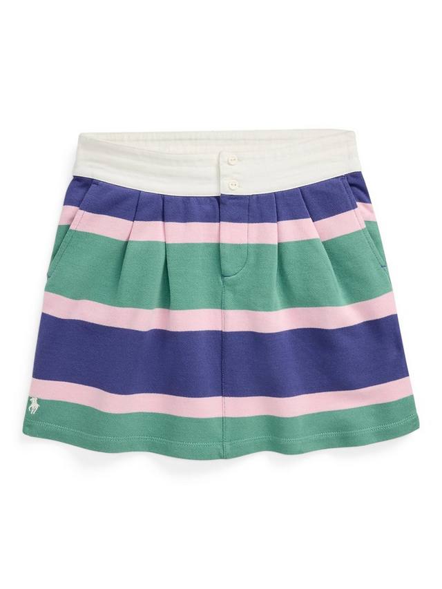 Детская хлопковая регби-юбка Polo Ralph Lauren, Fairway Stripe
Детская хлопковая регби-юбка Polo Ralph Lauren, Fairway Stripe