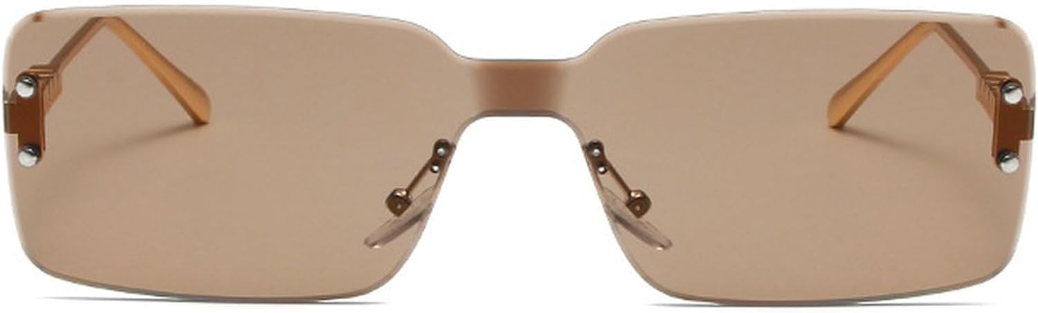 Ретро-солнцезащитные очки без оправы квадратной формы для женщин и мужчин, 90-е годы, маленькие прямоугольные солнцезащитные очки, винтажные, милые, узкие, модные солнцезащитные очки mincl, Brown
Ретро-солнцезащитные очки без оправы квадратной формы для женщин и мужчин, 90-е годы, маленькие прямоугольные солнцезащитные очки, винтажные, милые, узкие, модные солнцезащитные очки mincl, Brown