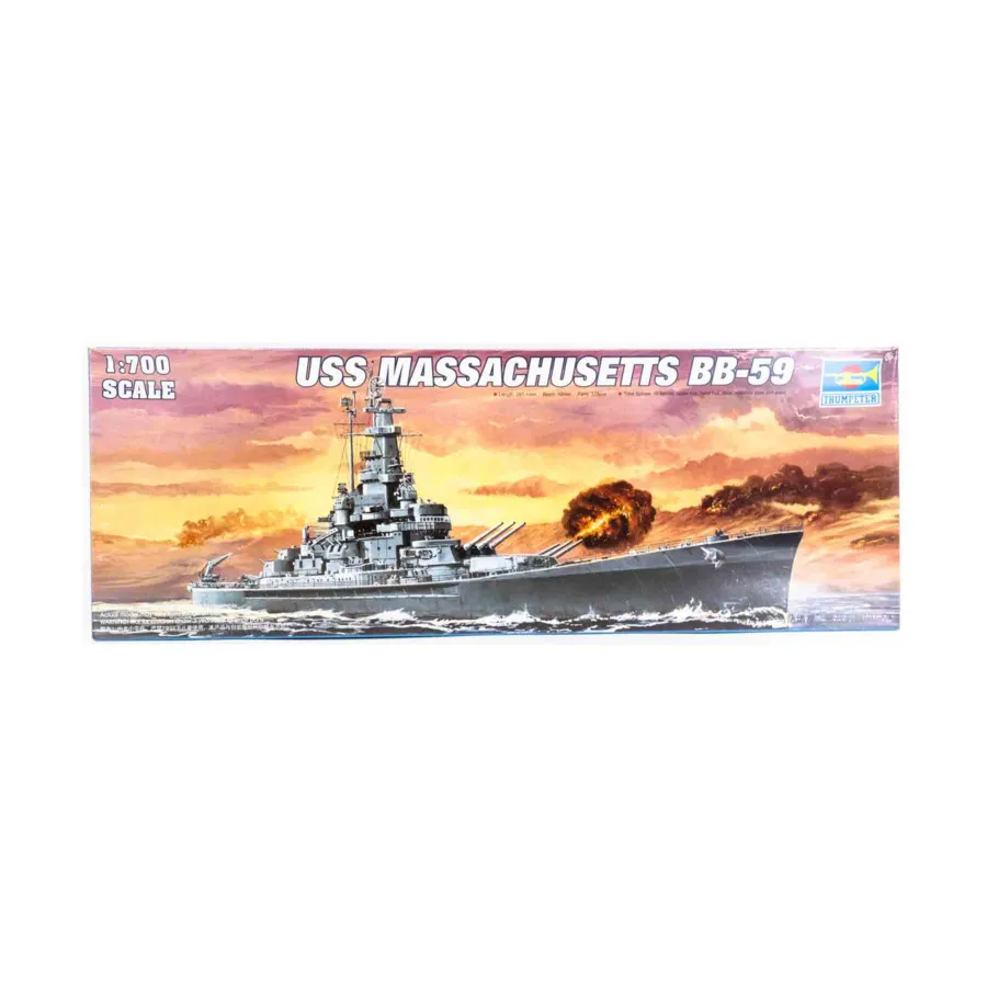 Военный корабль США Массачусетс BB-59, Warship Models (1:700) (Trumpeter Models)
Военный корабль США Массачусетс BB-59, Warship Models (1:700) (Trumpeter Models)