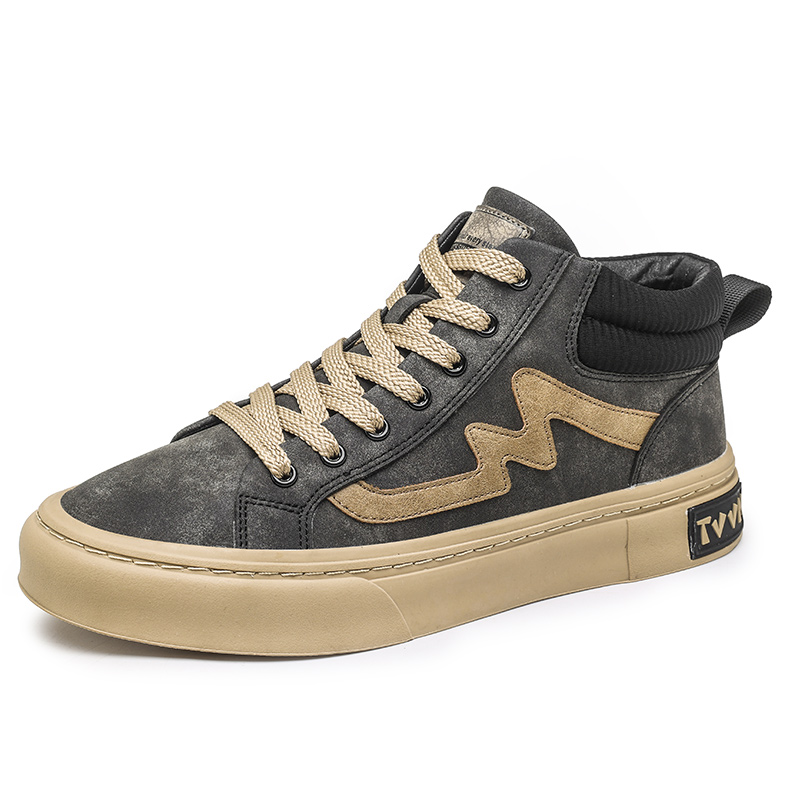 Нескользящие износостойкие мужские кроссовки средней высоты M.M Party, Carbon Gray
Нескользящие износостойкие мужские кроссовки средней высоты M.M Party, Carbon Gray