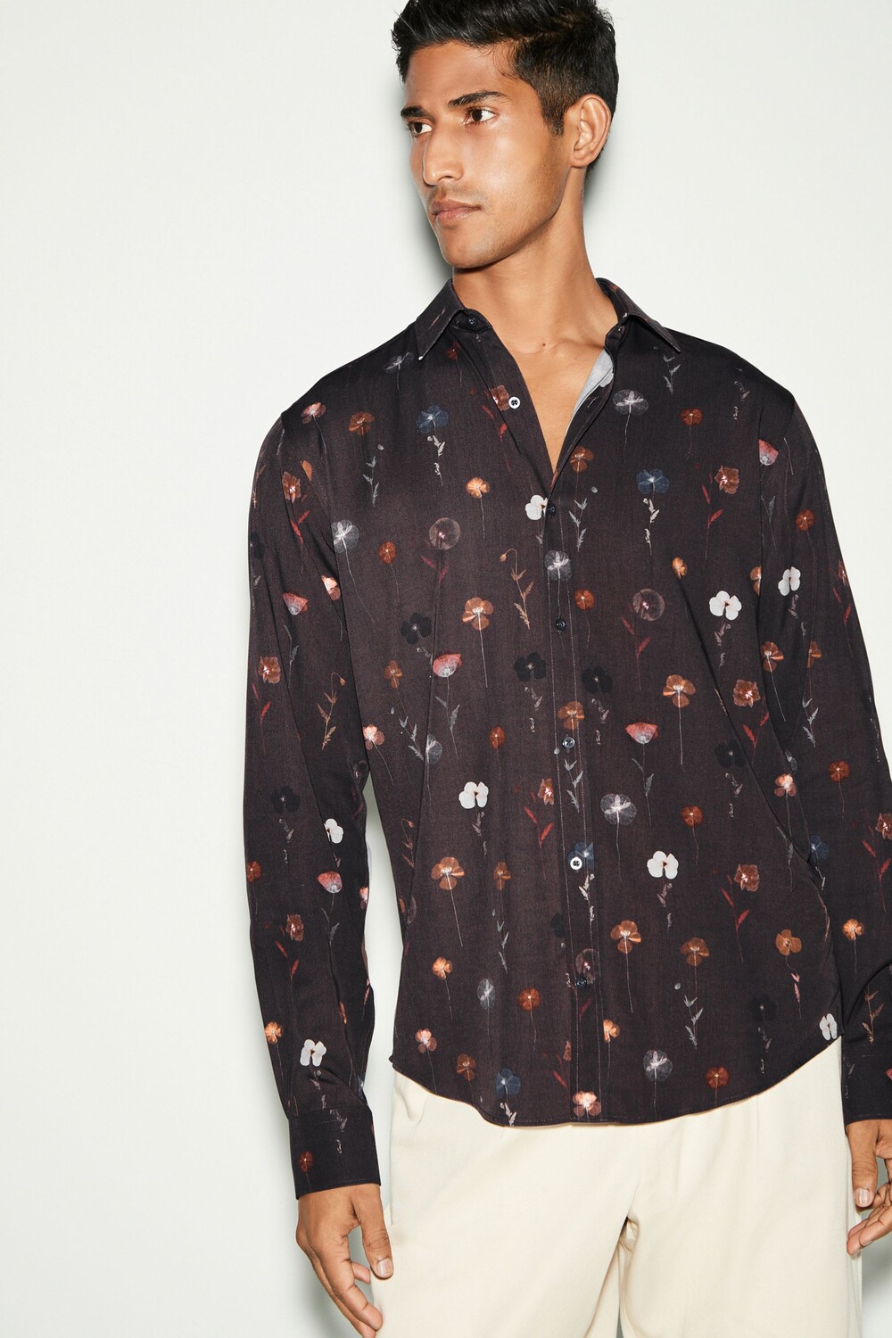 Рубашка классического кроя с принтом, длинными рукавами, одинарными манжетами, из 100% хлопка Next, красный
Рубашка классического кроя с принтом, длинными рукавами, одинарными манжетами, из 100% хлопка Next, красный