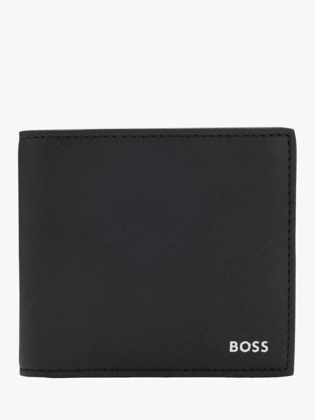 Кожаный складной кошелек BOSS Monogram HUGO BOSS, Black
Кожаный складной кошелек BOSS Monogram HUGO BOSS, Black