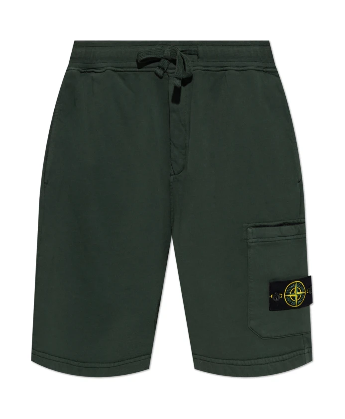 Шорты с логотипом Stone Island, зеленый
Шорты с логотипом Stone Island, зеленый