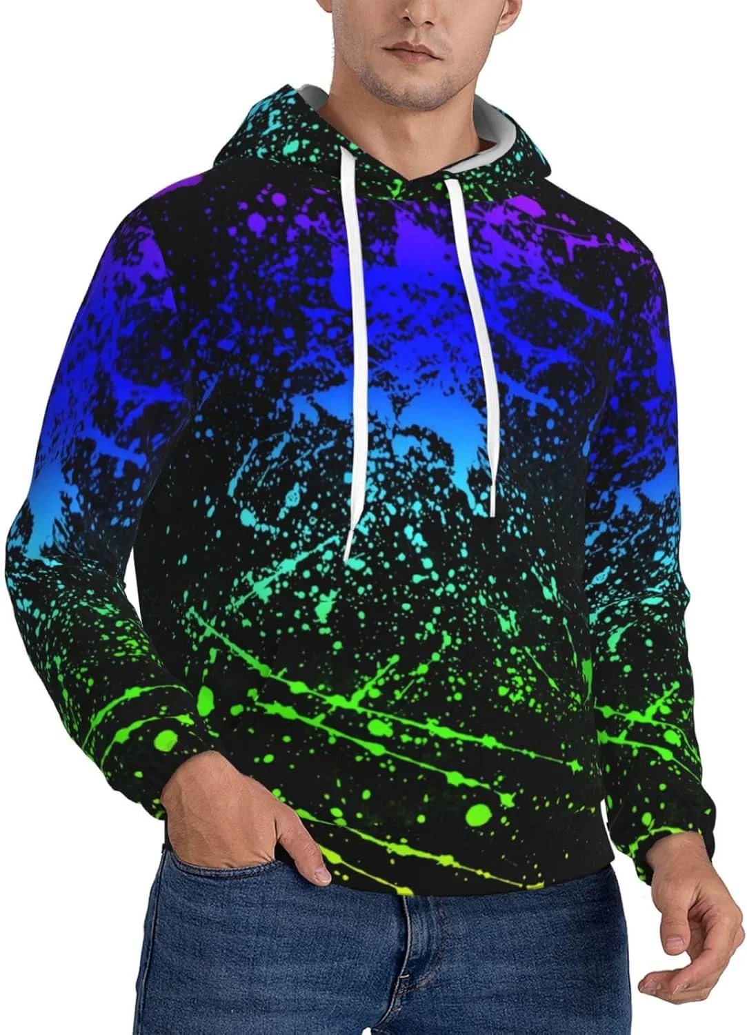 Толстовка с капюшоном Glow In Dark Splatter Neon SDERDZSE
Толстовка с капюшоном Glow In Dark Splatter Neon SDERDZSE