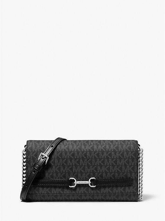 Большая фирменная сумка-трансформер с логотипом Carson Michael Kors, черный
Большая фирменная сумка-трансформер с логотипом Carson Michael Kors, черный