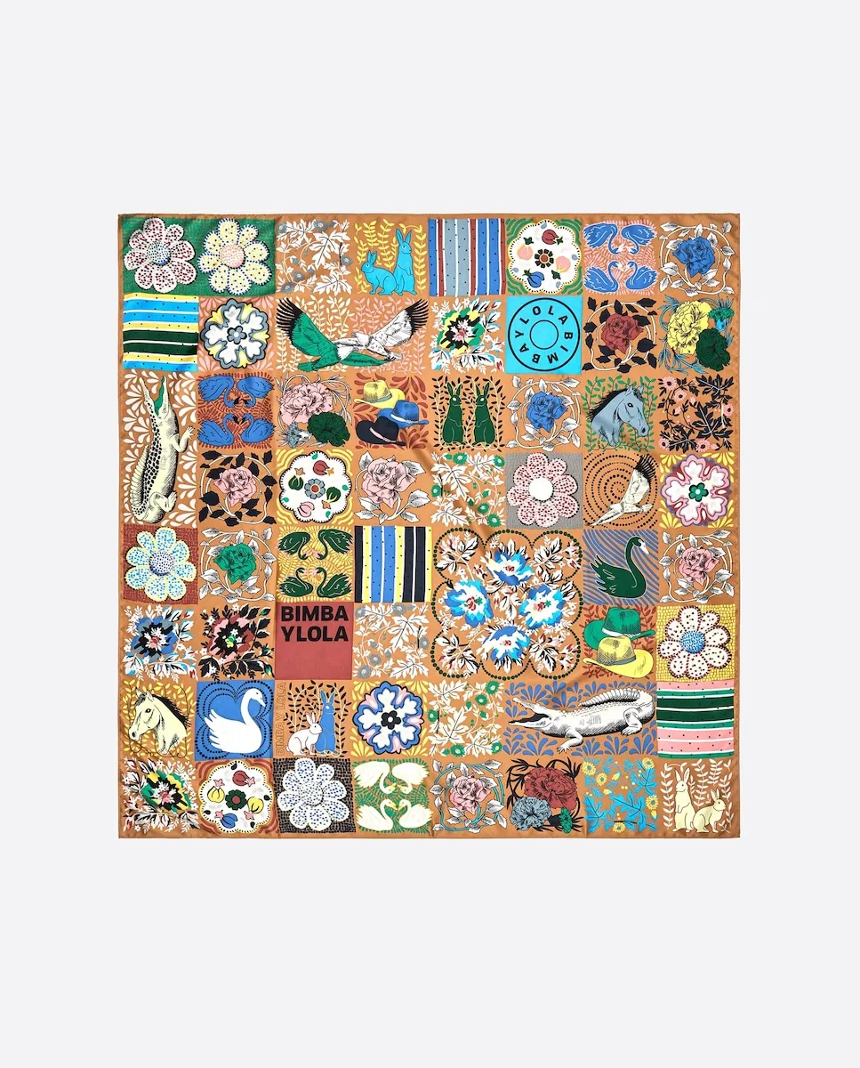 Платок мозаика цвета верблюжьей шерсти Bimba y Lola
Платок мозаика цвета верблюжьей шерсти Bimba y Lola