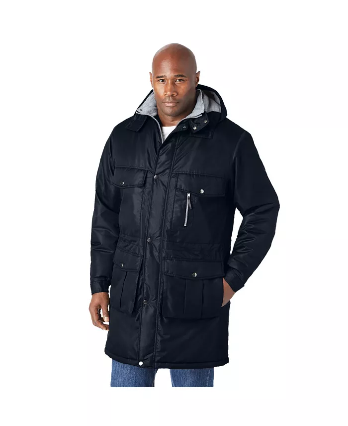 Парка утепленная Boulder Creek удлиненная для высоких и полных KingSize, черный
Парка утепленная Boulder Creek удлиненная для высоких и полных KingSize, черный