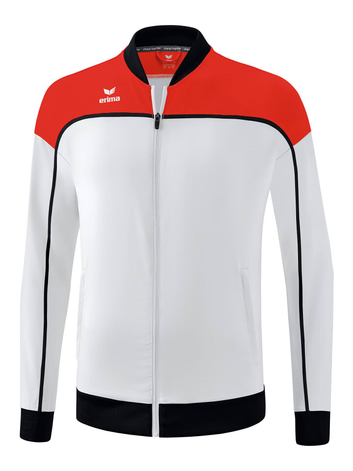 Тренировочня куртка erima, цвет weiß/rot/schwarz
Тренировочня куртка erima, цвет weiß/rot/schwarz