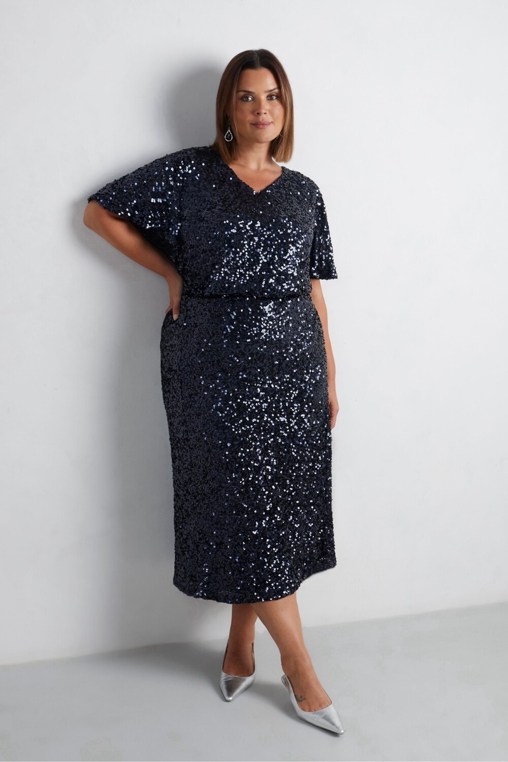 Юбка мидакси с пайетками темно синего цвета Live Unlimited, синий
Юбка мидакси с пайетками темно синего цвета Live Unlimited, синий