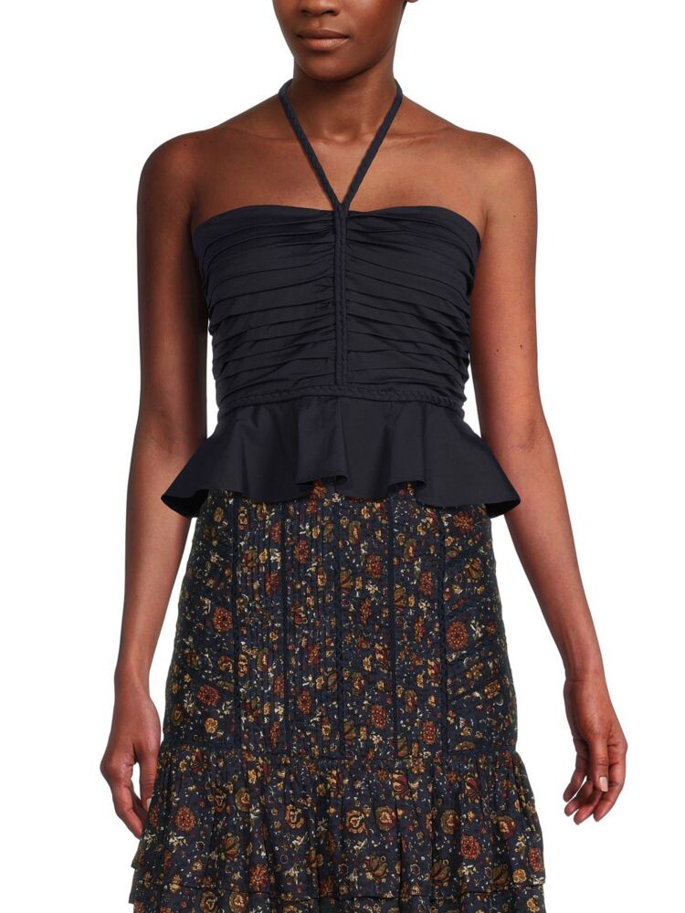 Топ Arienne со сборками Veronica Beard, темно-синий
Топ Arienne со сборками Veronica Beard, темно-синий