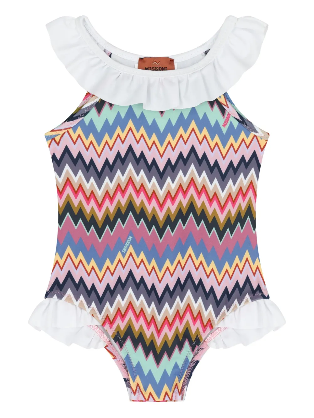 Купальник с узором зигзаг Missoni Kids, мультиколор
Купальник с узором зигзаг Missoni Kids, мультиколор
