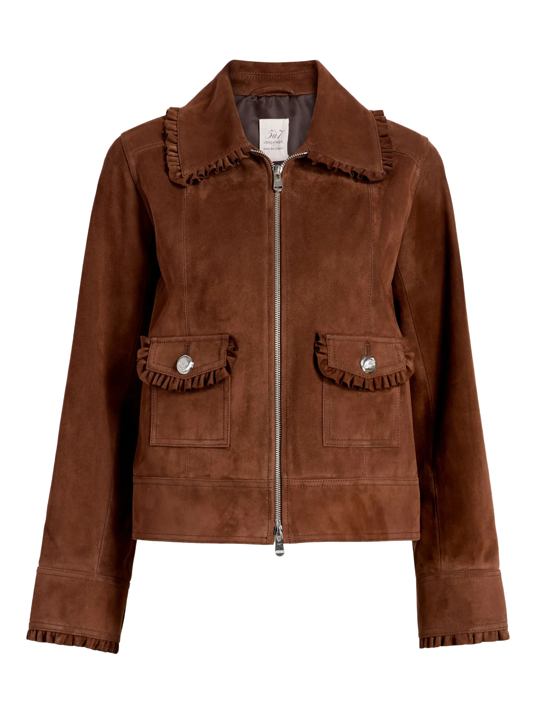 Куртка Sybil с оборками Cinq A Sept, коричневый
Куртка Sybil с оборками Cinq A Sept, коричневый