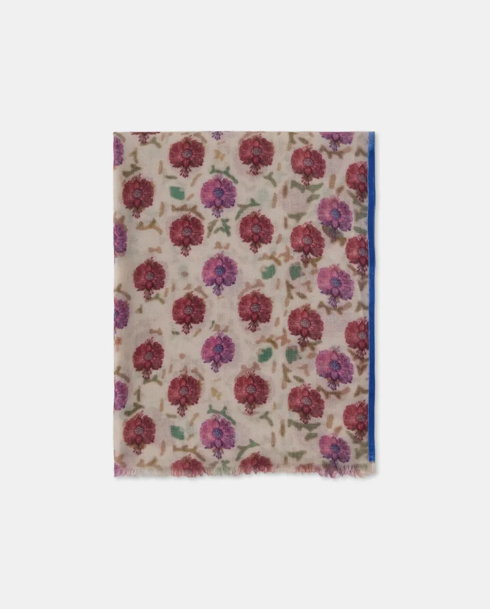 Шарф с цветочным рисунком Stella Rittwagen, зеленый
Шарф с цветочным рисунком Stella Rittwagen, зеленый