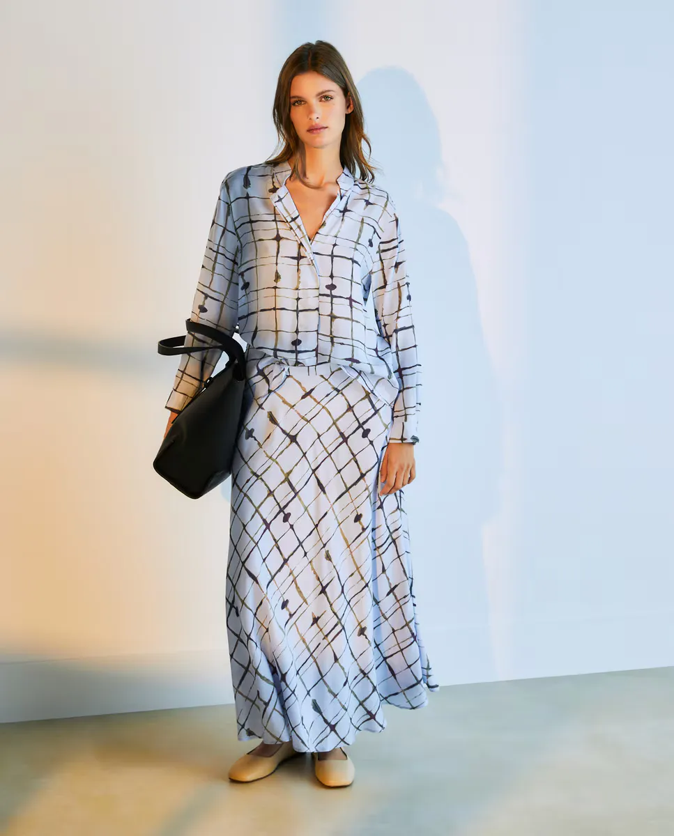 Юбка миди с принтом Woman El Corte Inglés, синий
Юбка миди с принтом Woman El Corte Inglés, синий