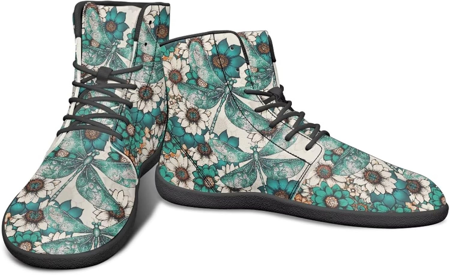 Кроссовки с анималистическим принтом - высокие кроссовки с широким носком для кросс-тренинга для мужчин Watdotory, Green Dragonfly Mandala Design
Кроссовки с анималистическим принтом - высокие кроссовки с широким носком для кросс-тренинга для мужчин Watdotory, Green Dragonfly Mandala Design