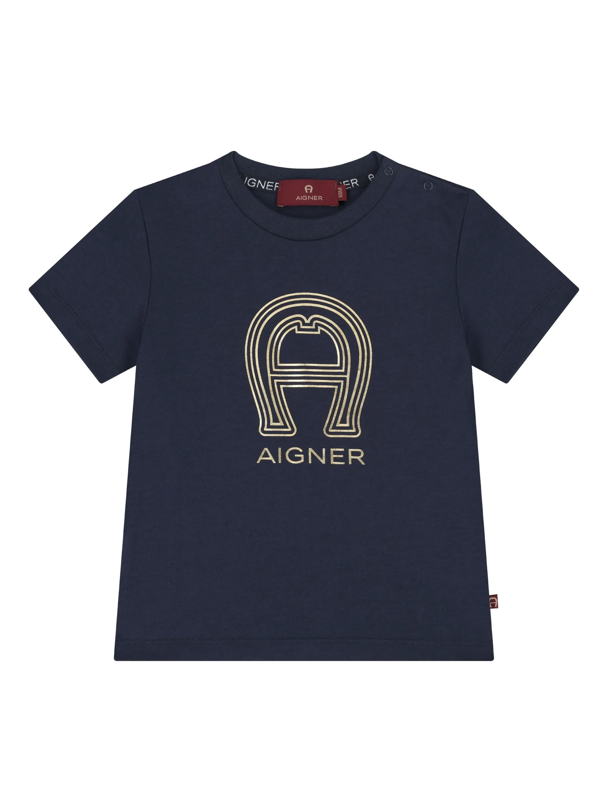 Футболка с логотипом Aigner Kids, синий
Футболка с логотипом Aigner Kids, синий