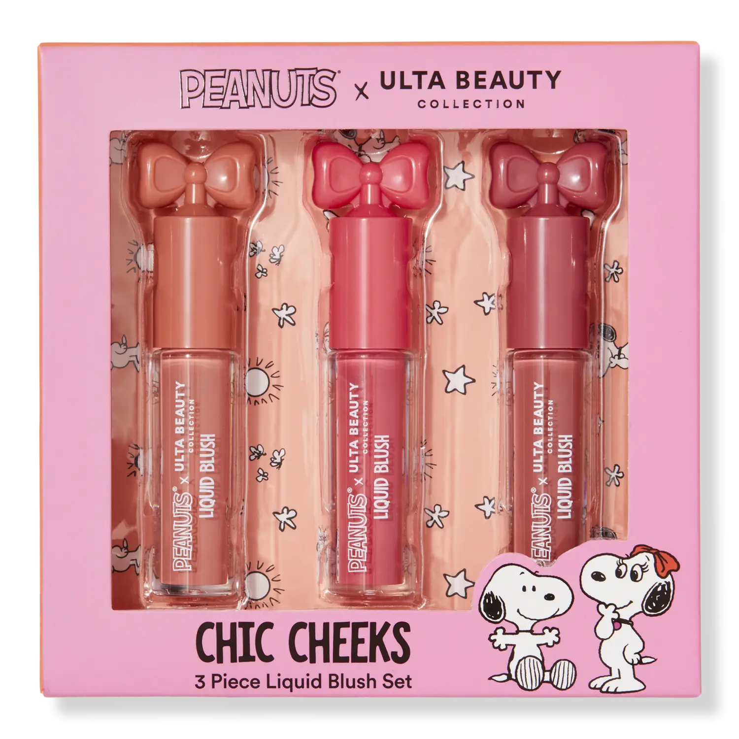 Румяна Peanuts x UBC Chic Cheeks Liquid Blush Set ULTA Beauty Collection
Румяна Peanuts x UBC Chic Cheeks Liquid Blush Set ULTA Beauty Collection