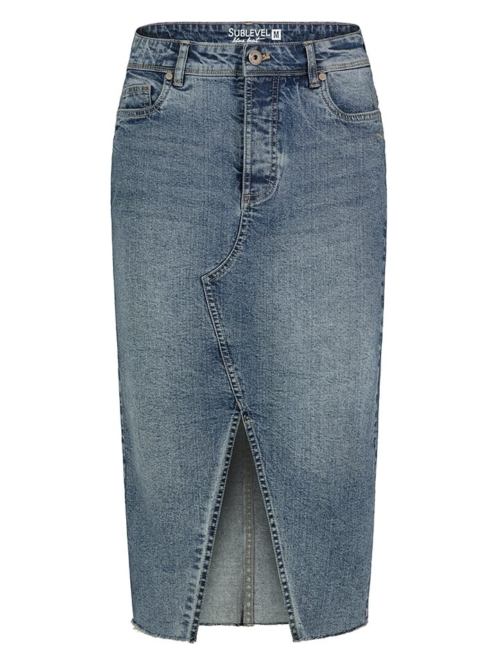 Юбка до колена Sublevel Jeansrock, синий
Юбка до колена Sublevel Jeansrock, синий