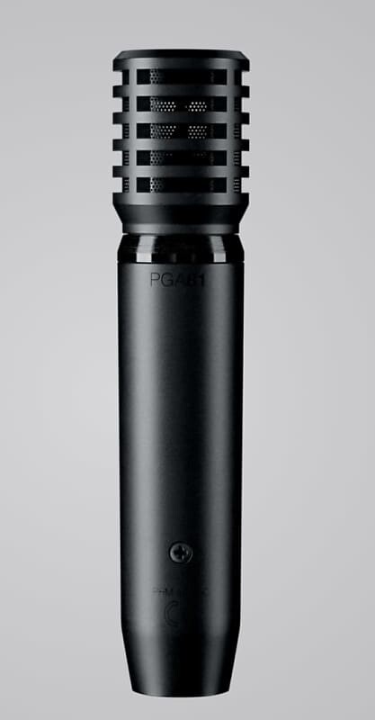 Конденсаторный микрофон Shure PGA81-XLR
Конденсаторный микрофон Shure PGA81-XLR