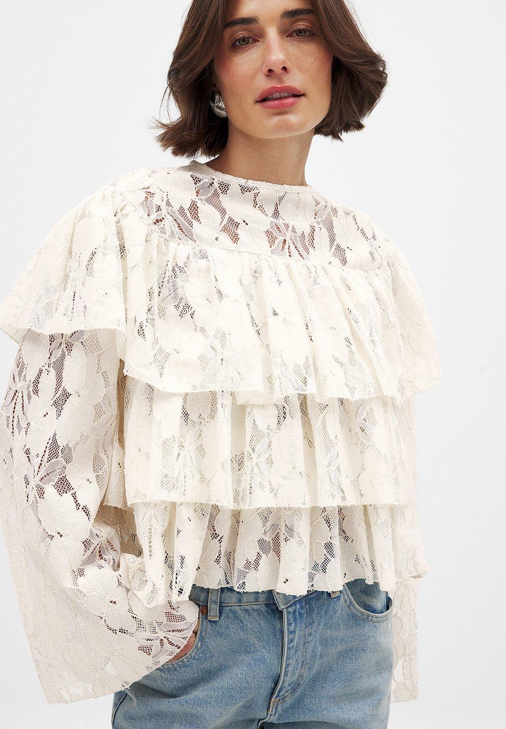 Блуза LAYERED FLOUNCE NA-KD, белый
Блуза LAYERED FLOUNCE NA-KD, белый